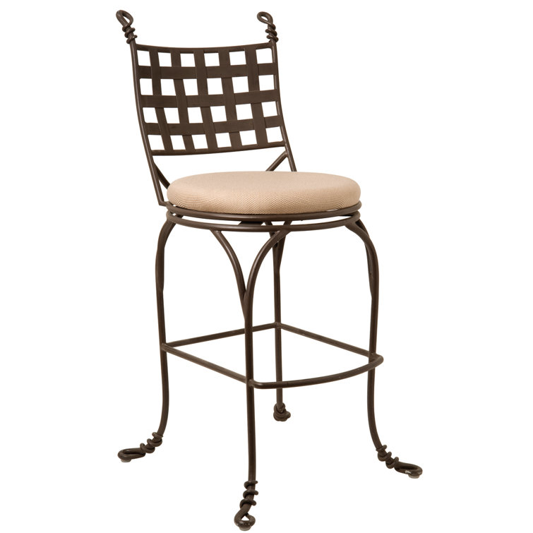 Fleur De Lis Living Ponte Swivel Bar Stool Wayfair Canada